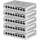 Switch UBIQUITI UniFi 8xGbE PoE 60W US-8-60W-5 5szt pakiet